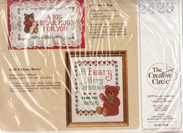 Creative Circle 2429 A Beary Merry Christmas Cross Stitch kit - £4.61 GBP