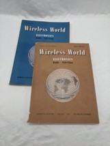 Lot Of (2) Wireless World Magazines January October 1956 - £24.90 GBP