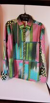 Robert Graham Colorful Long Sleeve  Shirt Size 4XL image 7