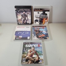 PS3 Video Games Lot of 5 Farcry 3 Call of Duty Battlefield Quake Unchartered - £15.68 GBP