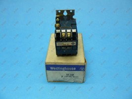 Westinghouse BF20F Control Relay 2 Pole N.O. 10 Amp 300 VAC 120 VAC Coil New - £24.03 GBP