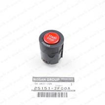 New Genuine Nissan 08-17 R35 GT-R GTR Red Engine Start Button Switch 251... - $50.41