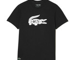 Lacoste Lettering Big Croc T-Shirts Men&#39;s Tennis Sports Tee Casual TH893... - £67.09 GBP