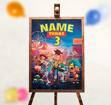 Toy Story personalized vertical banner - high quality digital image - £5.83 GBP