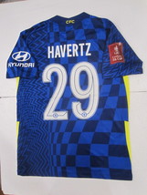 Kai Havertz #29 Chelsea FC FA Cup Final Stadium Home Soccer Jersey 2021-2022 - £71.17 GBP