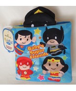 Hallmark Itty Bittys Baby Justice League Baby&#39;s Super Friends Fabric Book  - £15.92 GBP