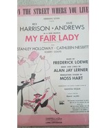 Vintage 1956 Little Bit Sheet Music by Luck - My Fair Lady Musical-
show... - $41.00 CAD