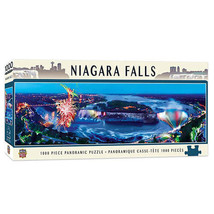 Masterpieces Puzzle Panoramic (1000 pcs) - Niagara Falls - £39.73 GBP