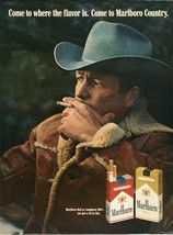 Marlboro Country Ad Poster 24 X 36 Inches Looks Great! Cigarettes - £16.29 GBP