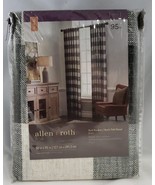 Allen + Roth 95-in Black Light Filtering Back Tab Single Curtain Panel - $546.51 MXN