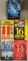 James Patterson Eleventh Hour Maximum Ride The Angel Experiment Sixteenth Sed X5 - £15.48 GBP