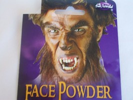 Halloween Brown Face Pressed Powder Shadowing Makeup Kit Costume Face Wolf - $10.99