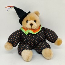 Vintage Russ Luv Pets Baby Boo 8&quot; Plush Stuffed Animal Halloween Witch w Hat - £17.95 GBP