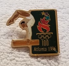 1996 Atlanta Olympics Centennial Women&#39;s Gymnastists 100 Year Pin - £6.38 GBP