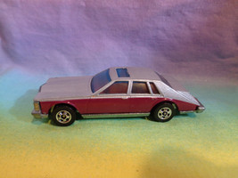 Vintage 1980&#39;s Hot Wheels Blackwall Cadillac Seville Silver &amp; Wine Red H... - £11.66 GBP