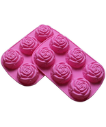 Chocolate Candy Tray Soap Candle Mold Silicone, Caramel Apple, Jelly, Ca... - £8.19 GBP