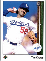 1989 Upper Deck 611 Tim Crews  Los Angeles Dodgers - £0.77 GBP