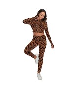 kokorepublic Print Women&#39;s Sport Set With Backless Top And Leggings - $37.60