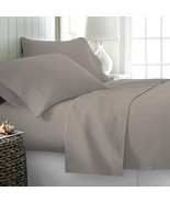 Comfy Sheets Coton Égyptien 600-TC King Feuilles 4 Pièce Ensemble - Taupe - $1,464.09 MXN