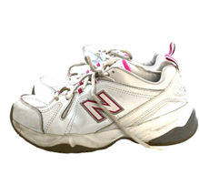 NEW BALANCE 608v4 Womens Size  7.5 White Leather Walking Running Sneaker... - £19.78 GBP