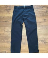 Lululemon $128 Pants Mens Sz 30 Long Black ABC Slim Fit Trouser Warpstreme - $53.01 CAD
