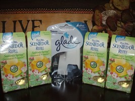 Glade Plug Ins Scented Oil Refills 4 Suddenly Spring - £23.36 GBP