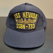Vintage Northstar USS Nevada SSBN-733 Snapback Men&#39;s Hat USA - £54.95 GBP