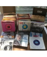 Vintage Lot 250 Vinyl 45&#39;s w. 3 Storage Cases 1950s - 1980s all Genres, ... - $119.28 CAD
