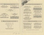 The Broiler Steaks &amp; Seafood Menu San Antonio Texas 1997  - $17.82