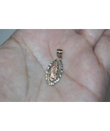 14K Multi-tone Gold Virgin Mary Charm Pendant Religious Virgen de Guadal... - $191.34 CAD
