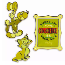 Disney Wisdom Pin Set – Jiminy Cricket – July – Limited Release - £19.27 GBP