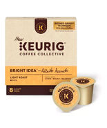 KEURIG COFFEE COLLECTIVE BRIGHT IDEA LIGHT ROAST KCUPS 8CT - $9.99