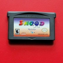Snood Nintendo Game Boy Advance Authentic - Cleaned Tested Fast Ship - £7.49 GBP