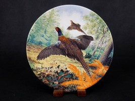 Collector Plate, &quot;Pheasants In Flight&quot; Derek Braithwaite, Royal Grafton, #PLT45B - £5.35 GBP