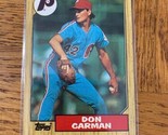 Topps 355 Don Carman Scheda - $9.15