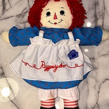 Vintage Applause Raggedy Ann stuffed 17&quot; Doll Plush with tag 2007 - $4.85