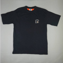 NHL Philadelphia Flyers Tee Men&#39;s Size Large Embroidery Logo Hockey Shir... - £15.48 GBP