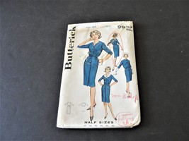 Butterick 9939 -Women Misses' Slimliner Dress. Bonus basic dress in half Sizes-S - $23.00