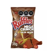 5X RUFFLES SALSA NEGRA MEGA CRUNCH - 5 BOLSAS de 38g c/u - ENVIO GRATIS  - $24.60 CAD