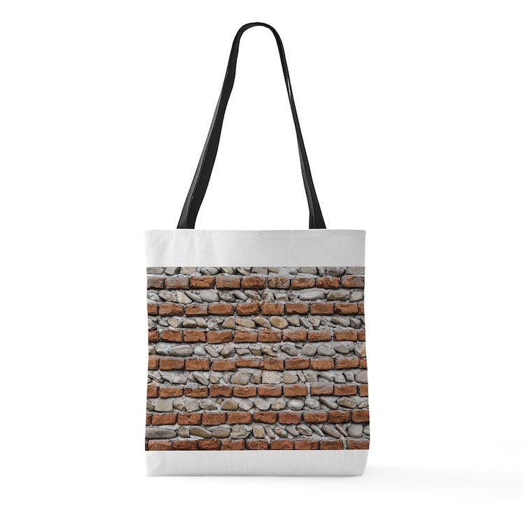 Varying Brick Texture Large Tote Bag - $49.00