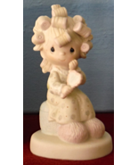 SMILE GOD LOVES YOU Just the Way You Are Precious moments PM-821 Girl in Curlers - $47.95
