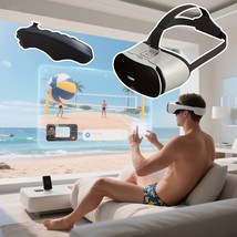 Affordable &amp; High-Quality VR Glasses with Adjustable Head Strap, Premium... - $49.86