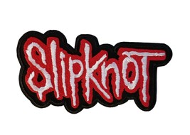 Slipknot Rock and Roll Band Embroidered Iron On Patch 5.7&quot; x 2.5&quot; Cory Taylor - £3.74 GBP