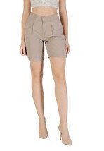 Only Women Short Beige High-Waist Chic Fashion 2025 Collection - $788.23 MXN