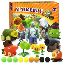 Plants And Zombies Figurines 12Pcs Pvz Action Figures Set Game Great Birthday Gi - £72.10 GBP