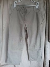 George Girl's Khaki School Uniform Pants Size 16 - £4.74 GBP