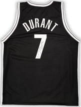 Kevin Durant Brooklyn Firmado Negro Camiseta de Baloncesto Bas - £228.99 GBP