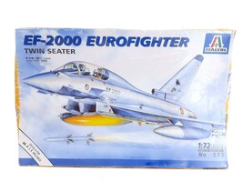 ITALERI No. 099 - EF-2000 EUROFIGHTER - 1:72 SCALE Skill Level 2 sealed box - $18.88