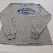 Gildan Ultra Cotton Wildcats Football Donelson Academy Men's Gray T-Shirt XL image 7