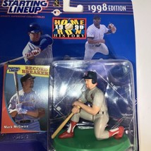 1998 Starting Lineup MLB Mark McGwire Home Run History Figure New Sealed Kenner - $9.46